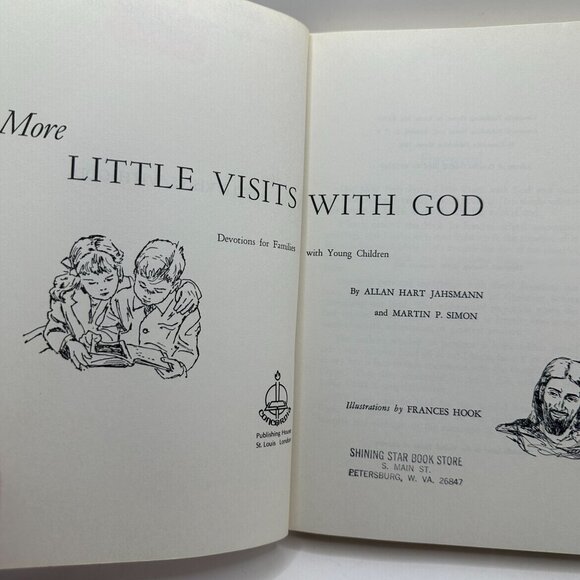 More Little Visits With God By Allan Hart Jahsmann & Martin P. Simon 1975 Hardco - Picture 4 of 6